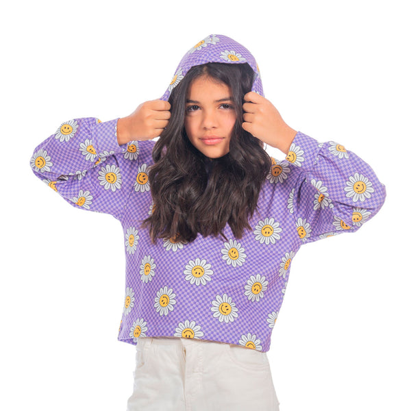 Buzo niña Flores