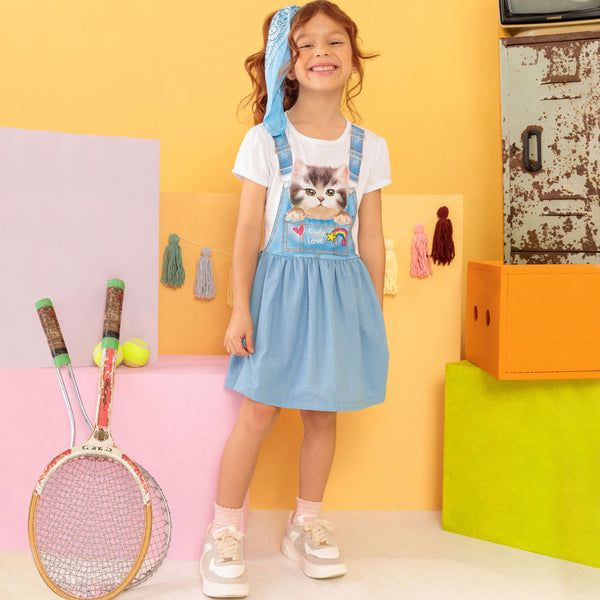 Vestido niña Gatitos