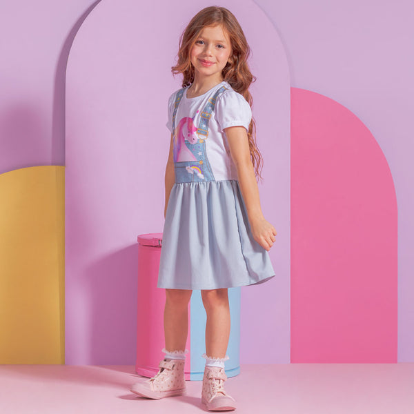 Vestido niña Unicornio
