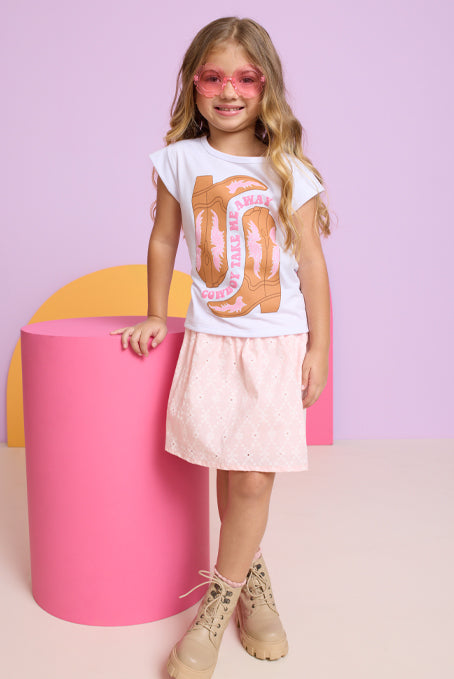 Conjunto niña vaquera