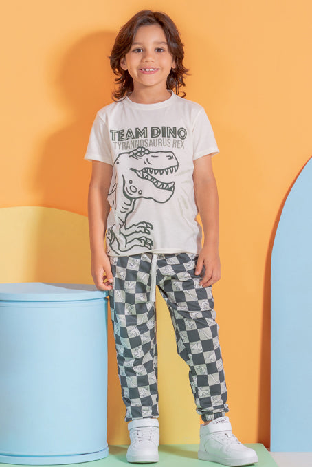Conjunto niño Team Dinosaurio