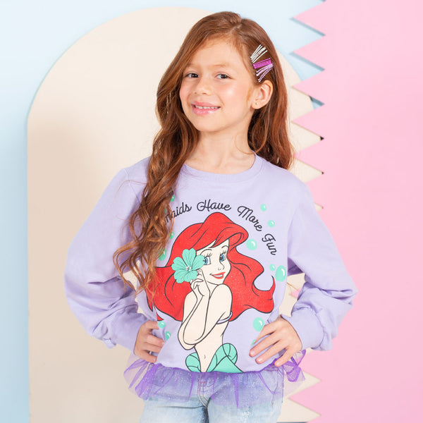 Buzo niña Sirenita Ariel