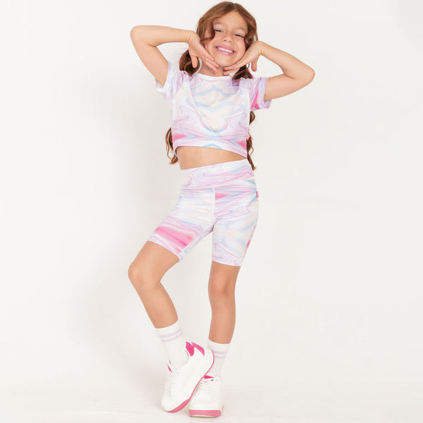 Short deportivo niña