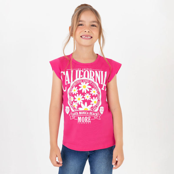 Camiseta manga corta niña